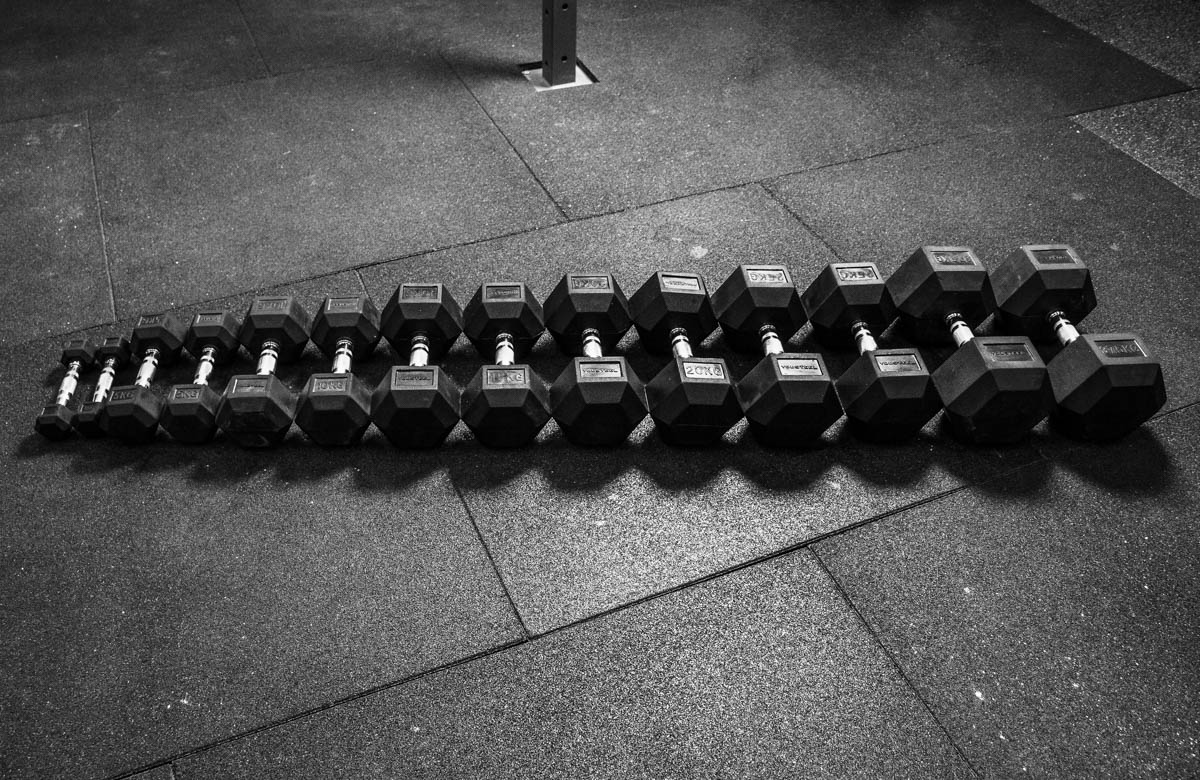 Гантель гексагональная 10кг YouSteel