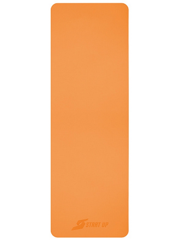 Коврик для фитнеса и йоги, TPE, 183х61х0,6см Start Up ZH-01 Peach\Gray