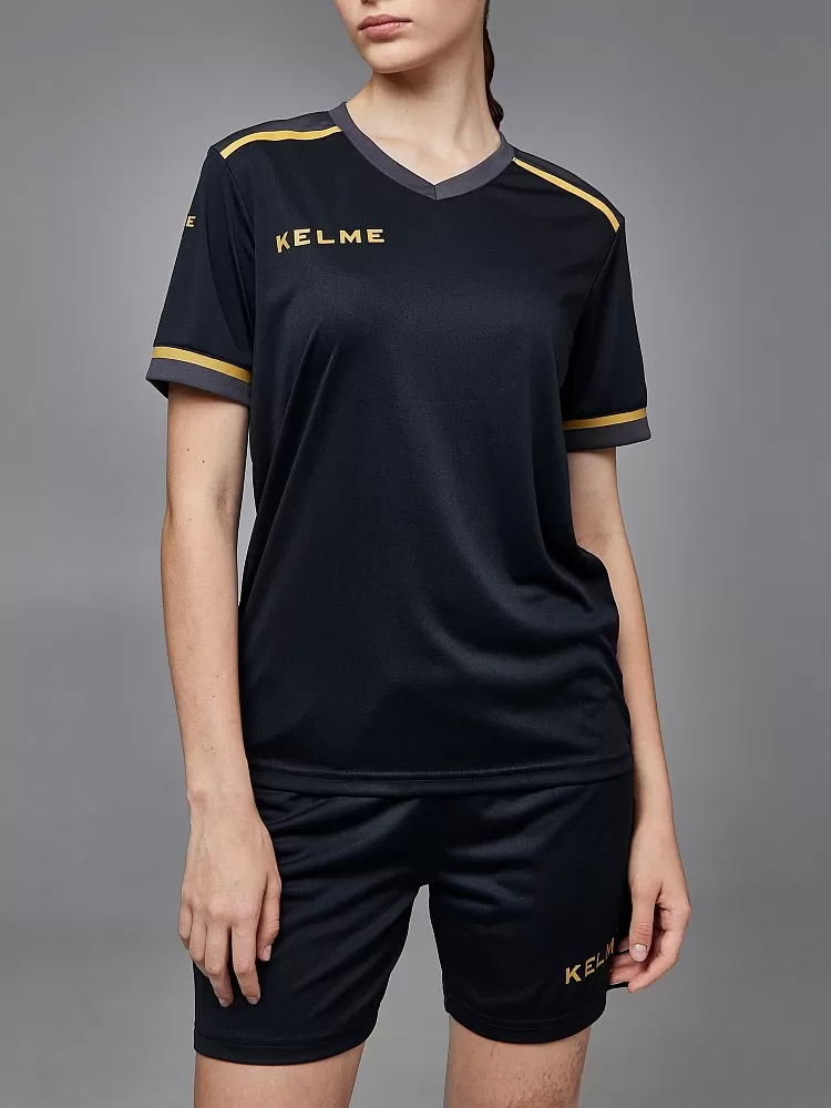 Футбольная форма Kelme Short Sleeve Football Uniform 3871001-037 Black