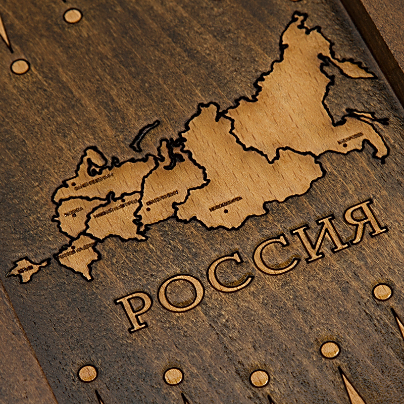 Нарды резные Mirzoyan Герб РФ 3 30 am035-3