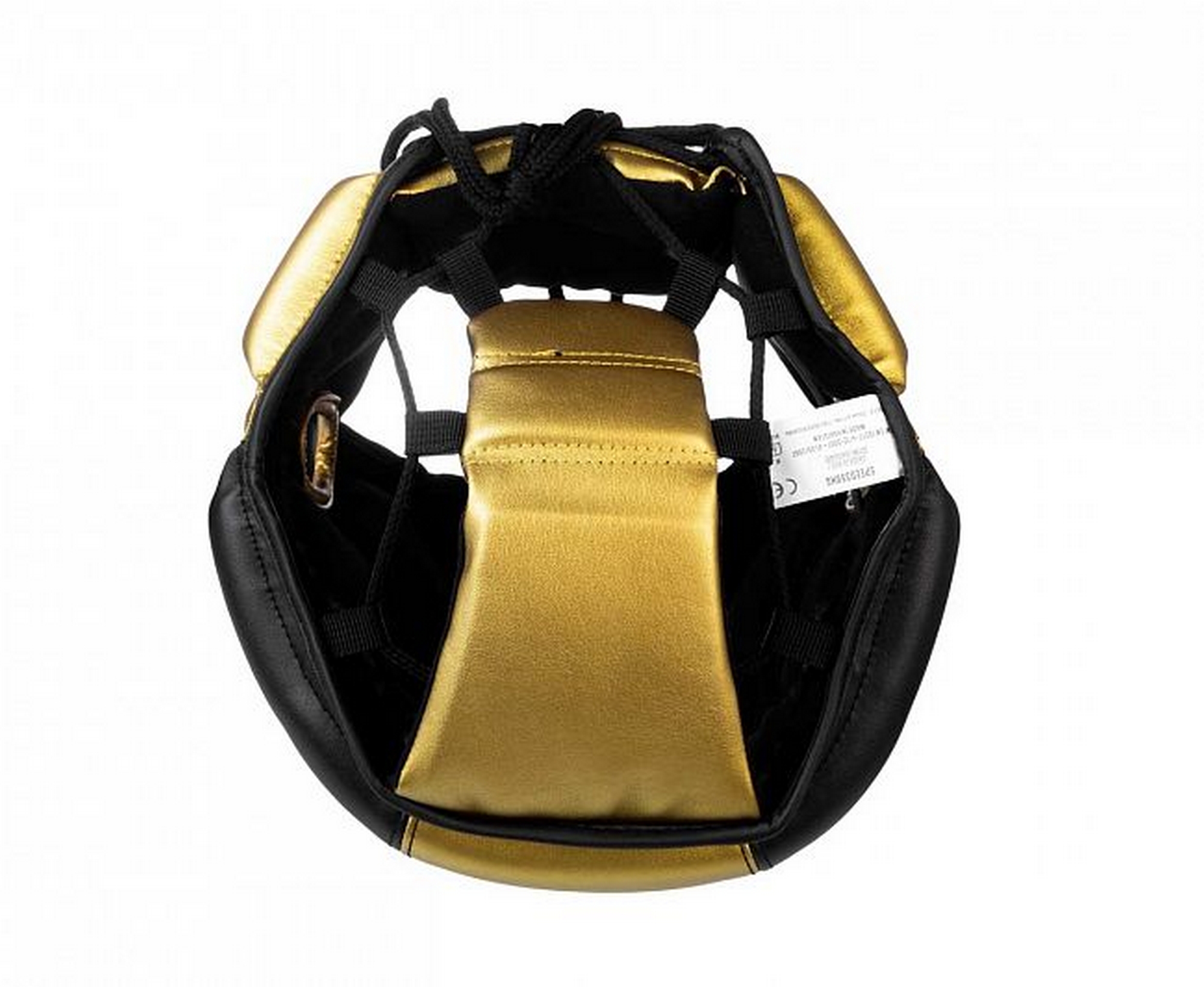 Шлем боксерский Adidas Speed 350 Pro Head Gear adiSPD350HG черно-золотой