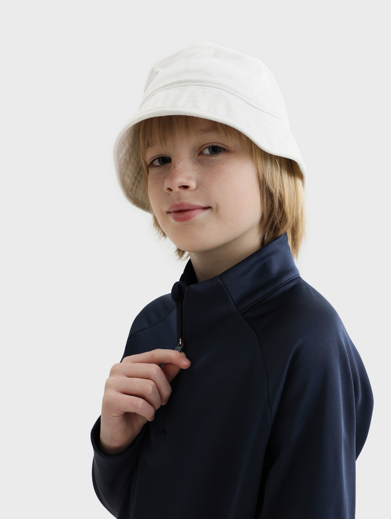 Детская олимпийка Kelme Children's Pullover (plus Fleece) 7461TT3052-416 Dark Blue