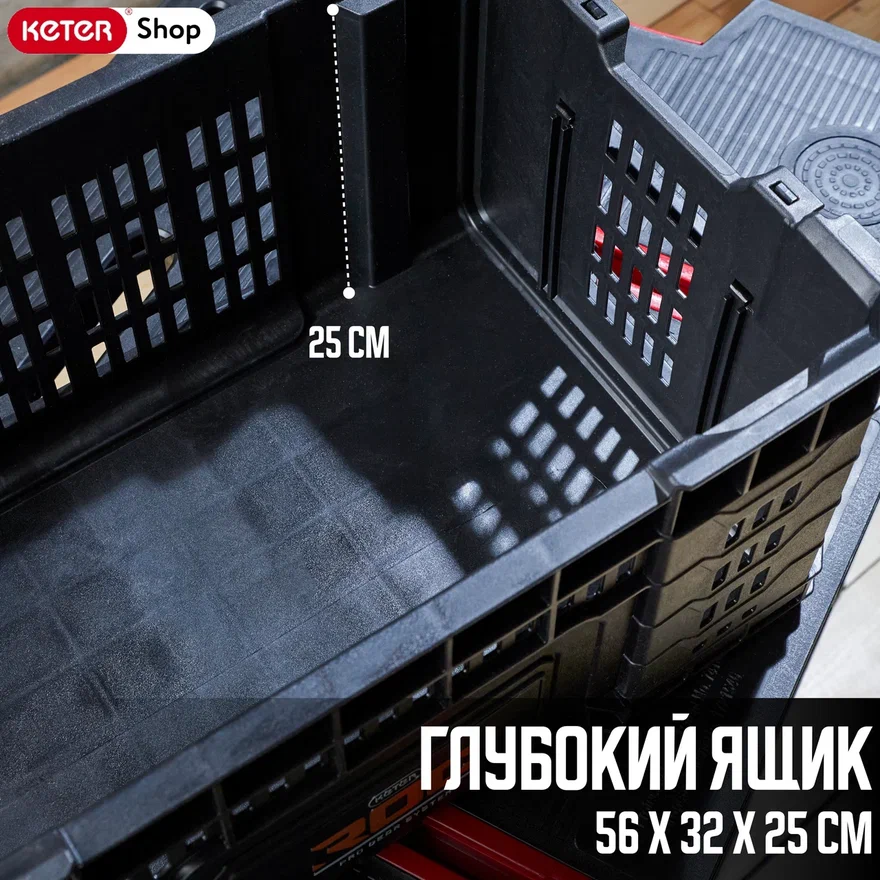 Ящик для инструментов ROC Gear Crate 22" (33.8 л, арт. 17202245/ROC)