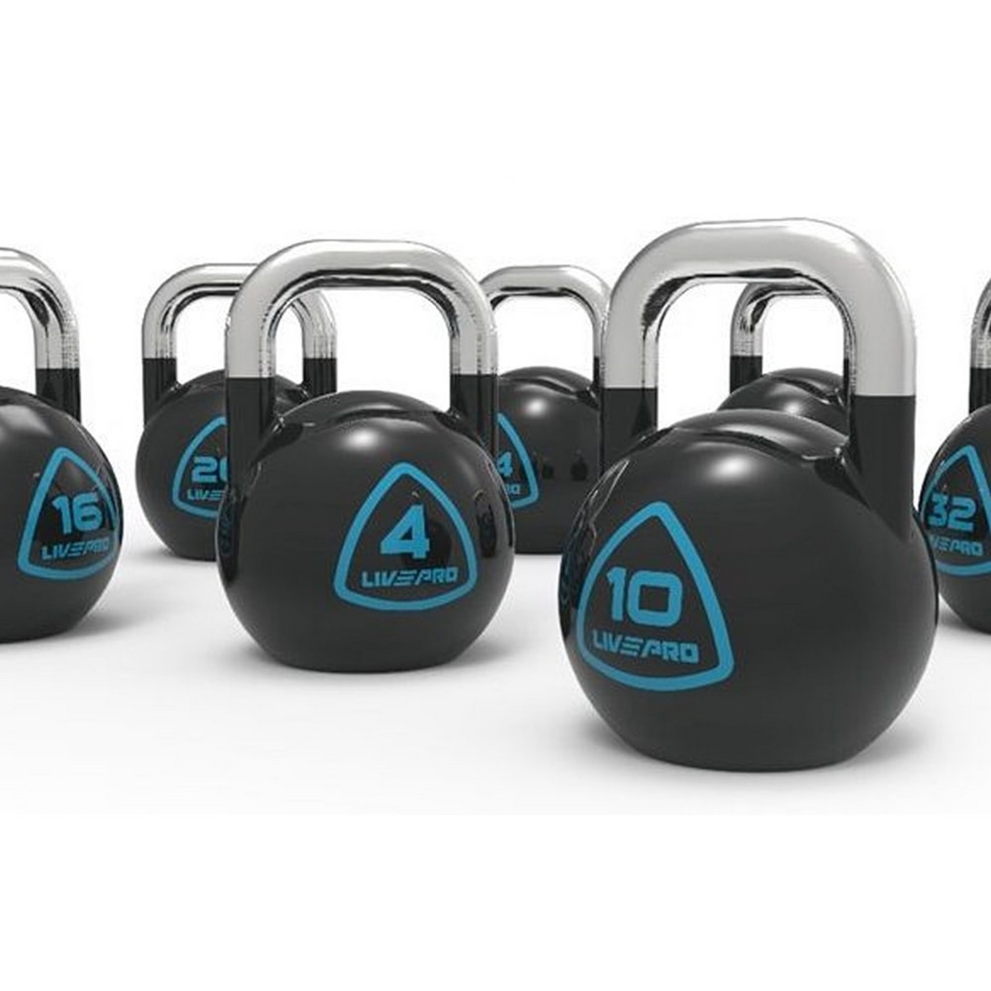 Соревновательная гиря 4 кг Live Pro Steel Competition Kettlebell LP8042-4