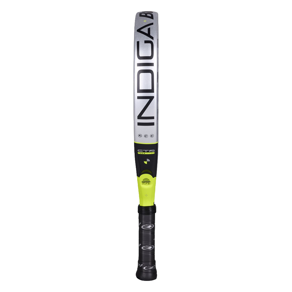 Ракетка для падела, начинающих, карбон Bullpadel Indiga Control 26 494417 серо-черный