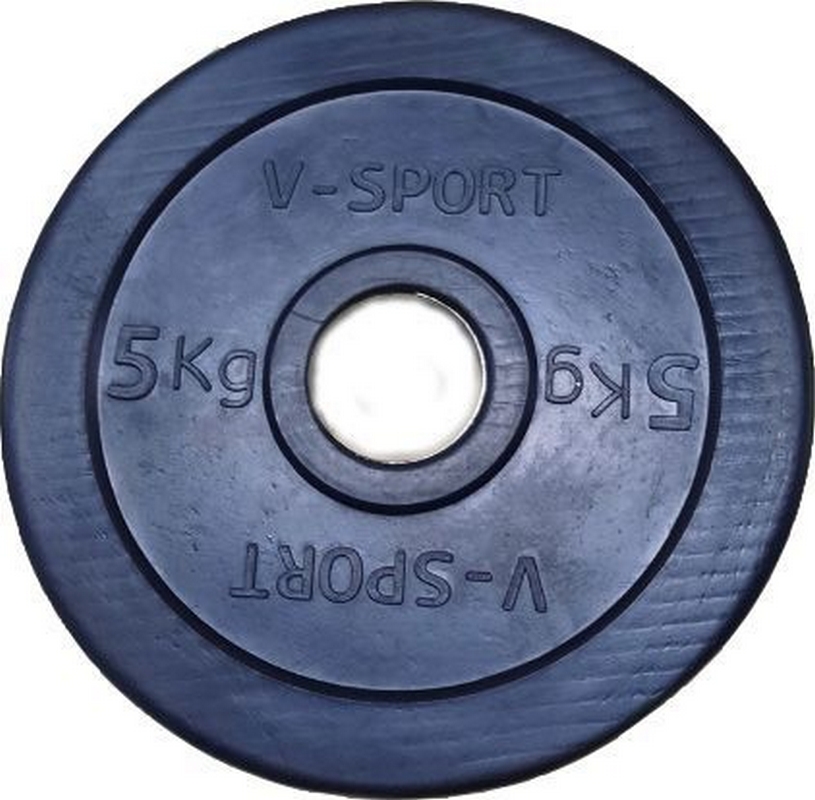 Диск олимпийский V-Sport LB-5 51мм 5кг