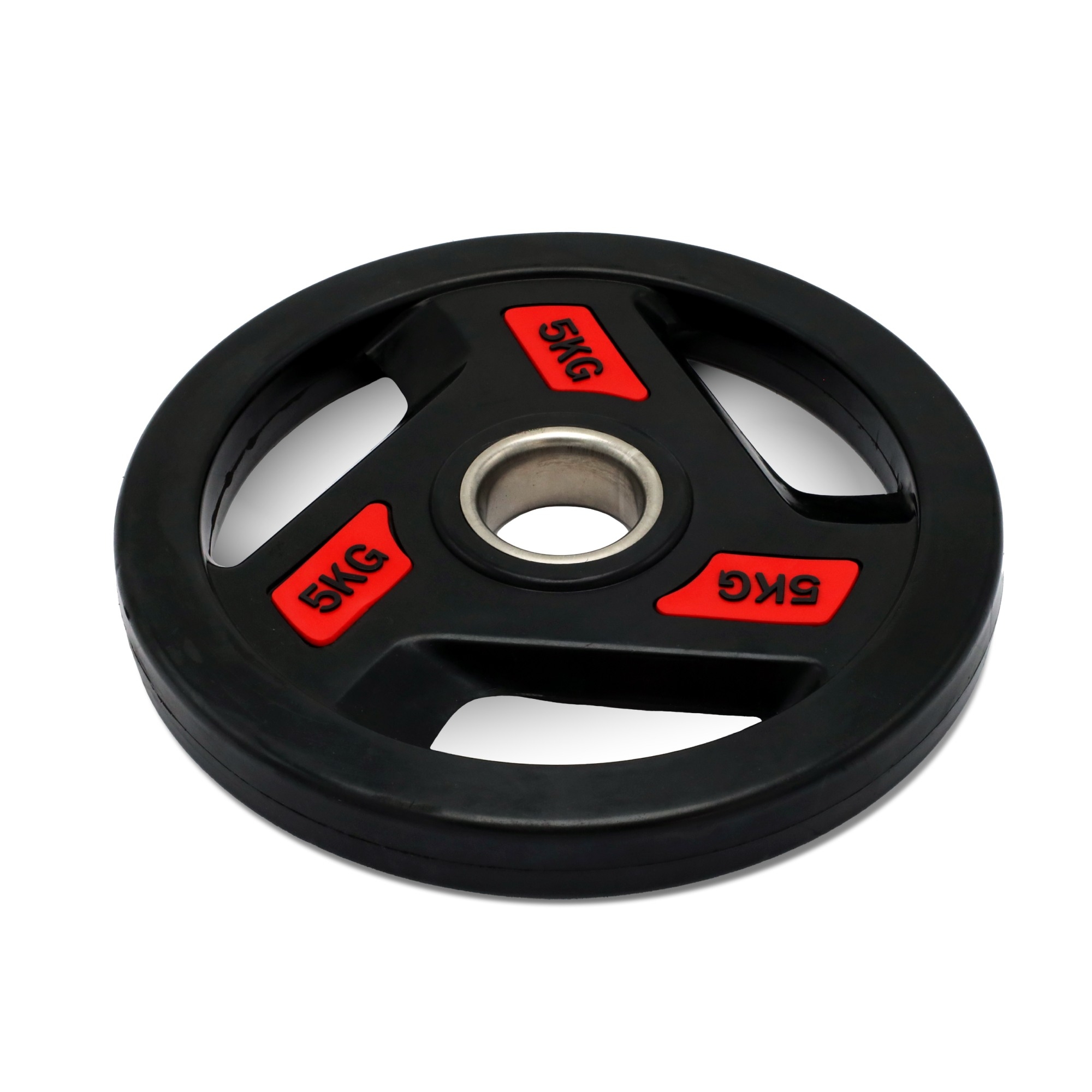 Диск обрезиненный c хватом 5кг, 51 мм UnixFit PRO DG5RUBPRD