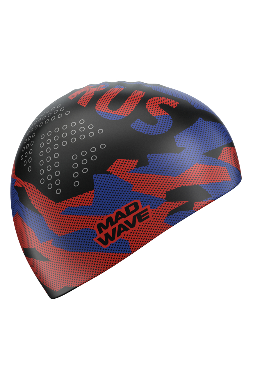 Силиконовая шапочка Mad Wave Racing Silicone M0595 02 0 01W Черный