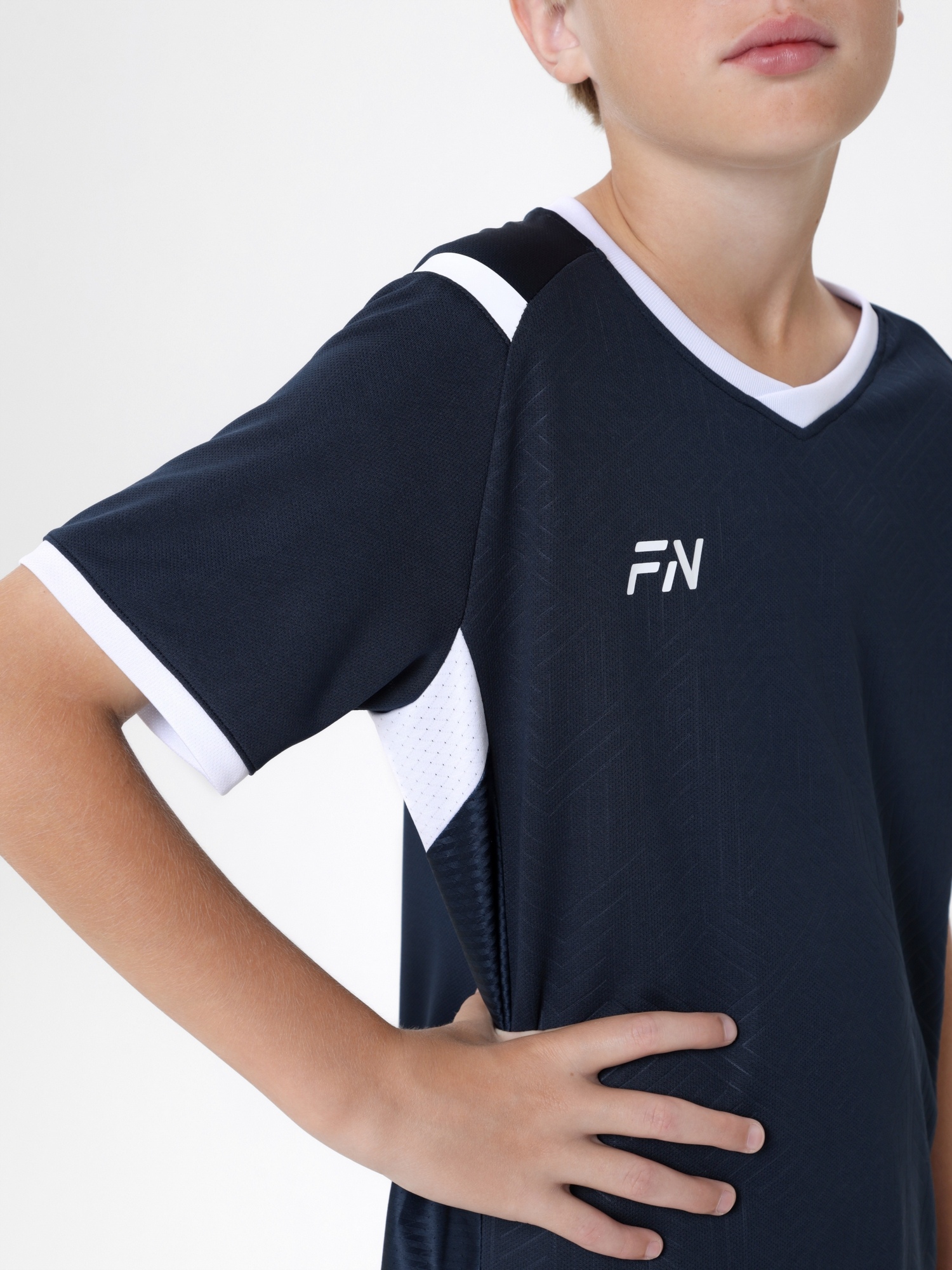 Детская футбольная форма FN Spirit Kid KFN4261018-424 Dark blue\White