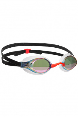 Стартовые очки Mad Wave Record breaker rainbow M0454 03 0 02W белый