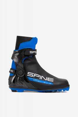 Лыжные ботинки NNN Spine Concept Carbon Skate 298-22 черный\синий