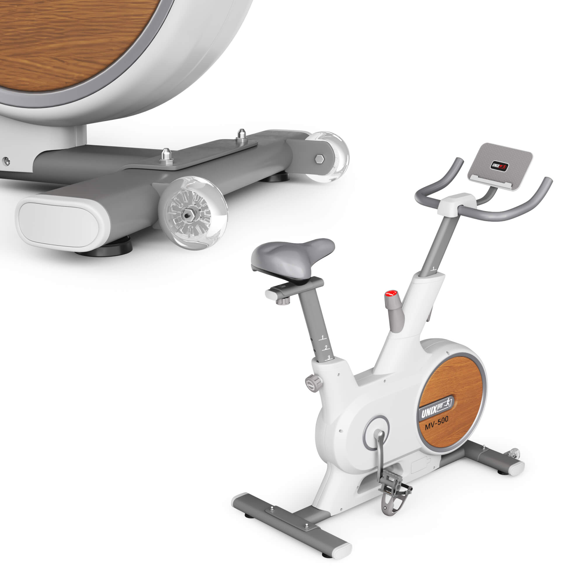 Велотренажер UnixFit MV-500 Wood MBMV500W