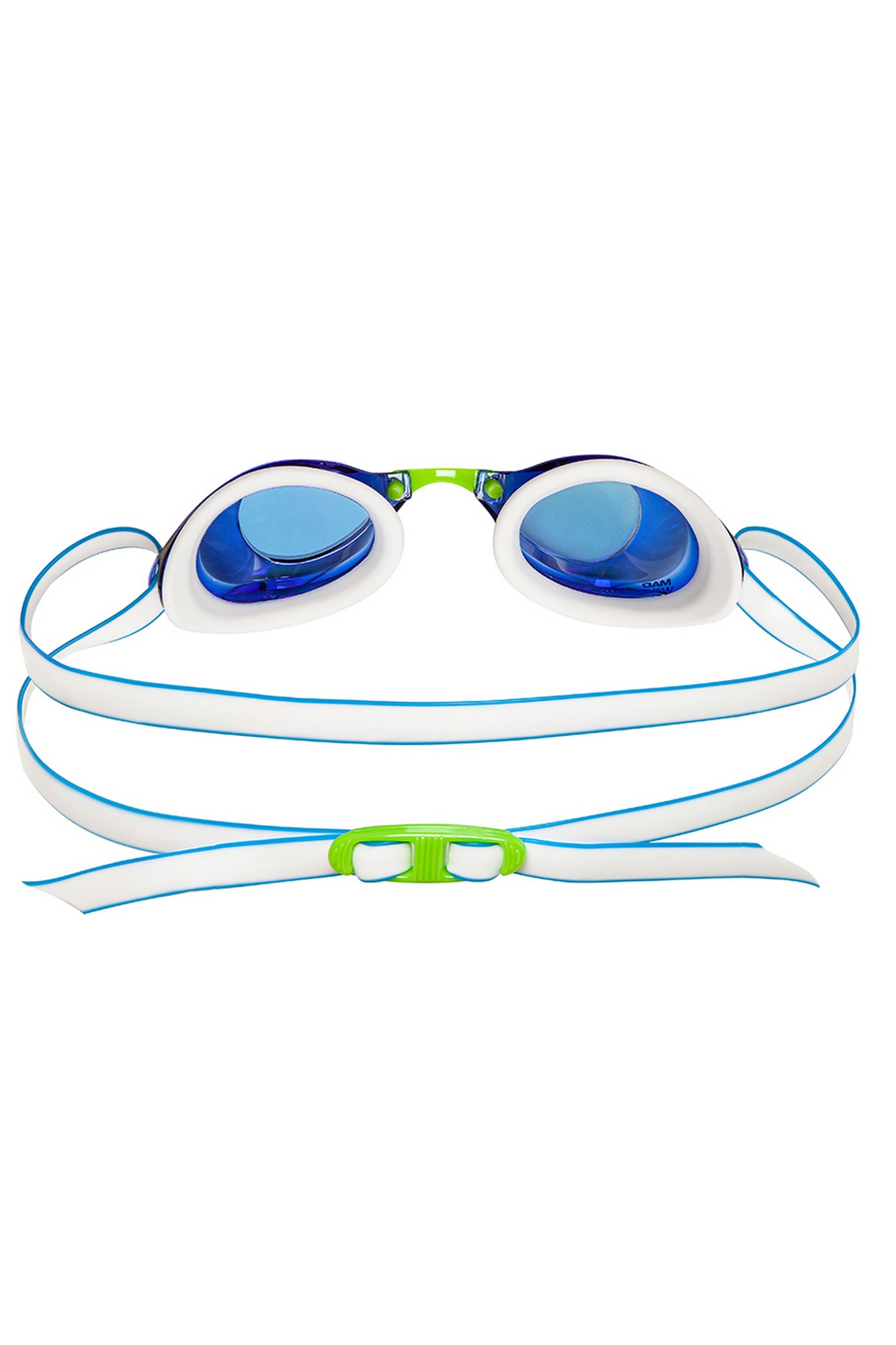 Стартовые очки Mad Wave Turbo Racer II Rainbow M0458 06 0 04W темно-синий
