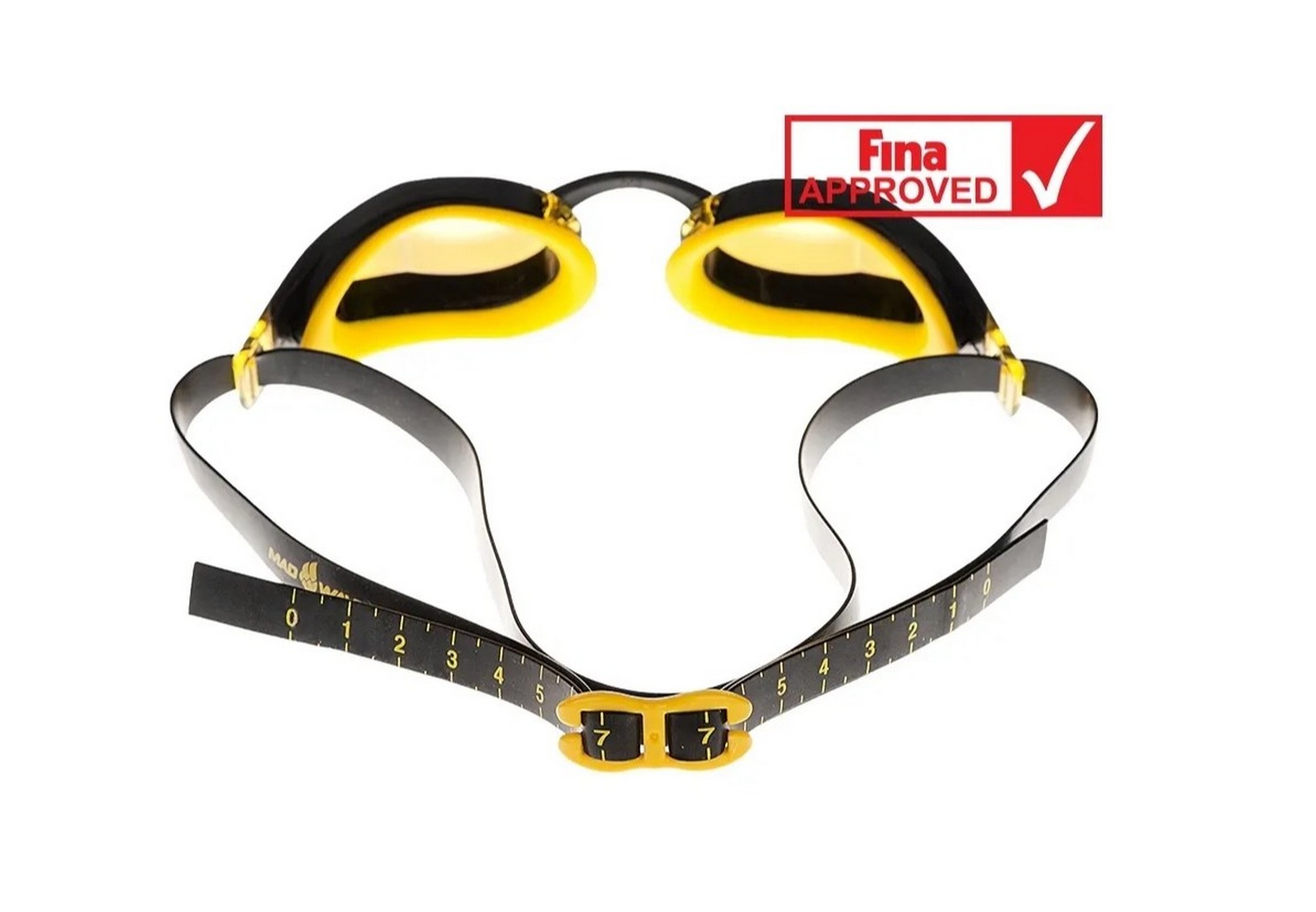 Стартовые очки Mad Wave X-Look rainbow M0454 06 0 06W