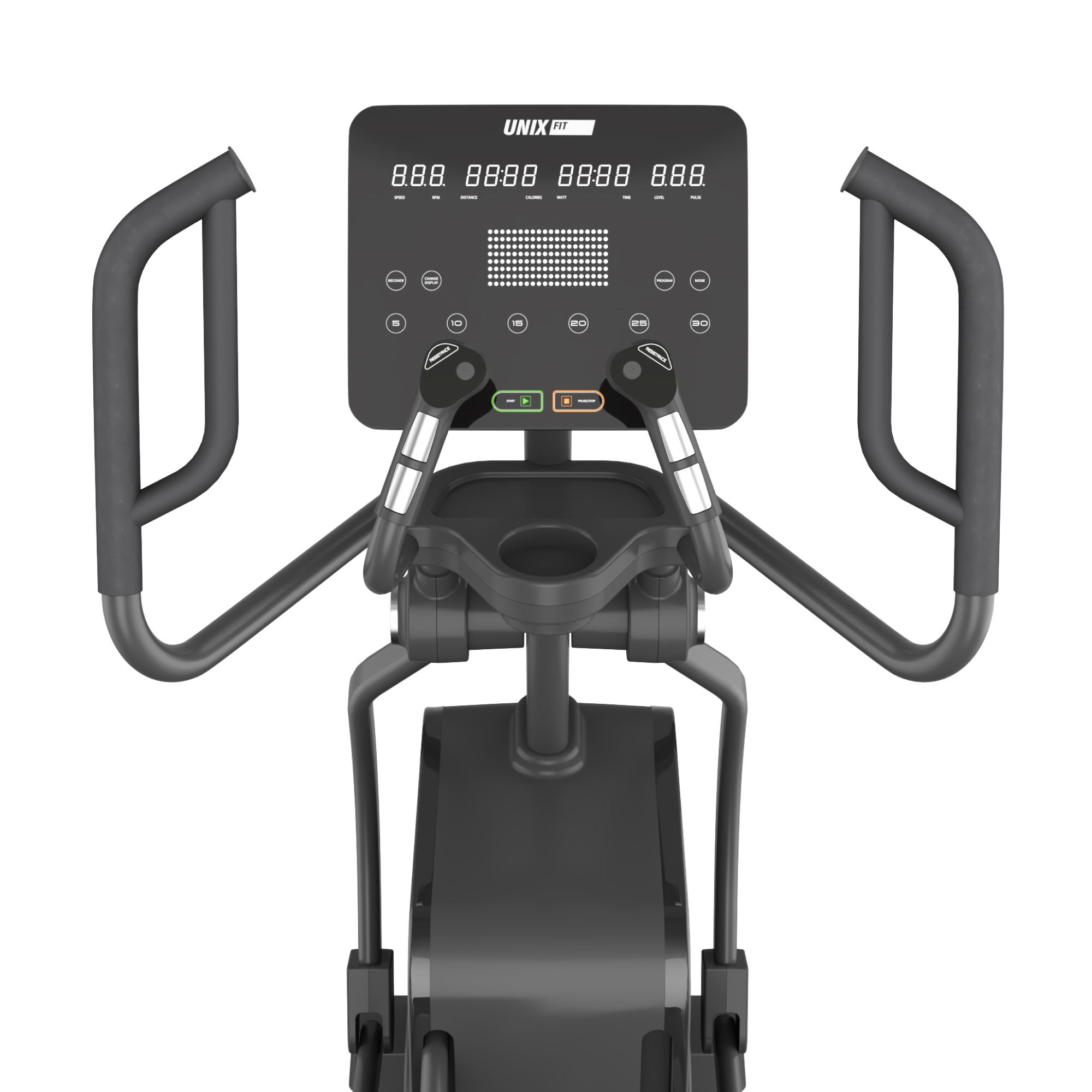 Эллиптический тренажер UnixFit E-1600 Generate PRO (LED)