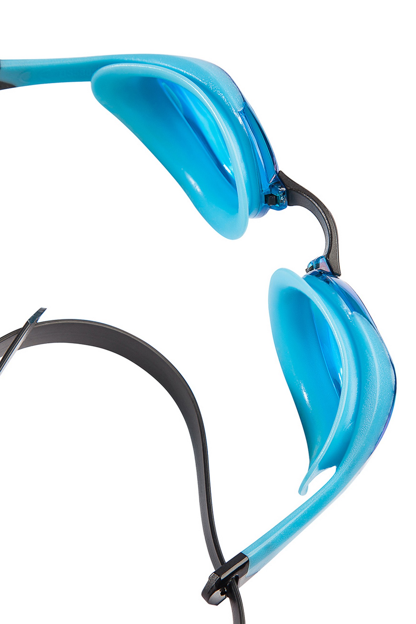 Очки для плавания Mad Wave Alien Rainbow M0427 29 0 08W голубой