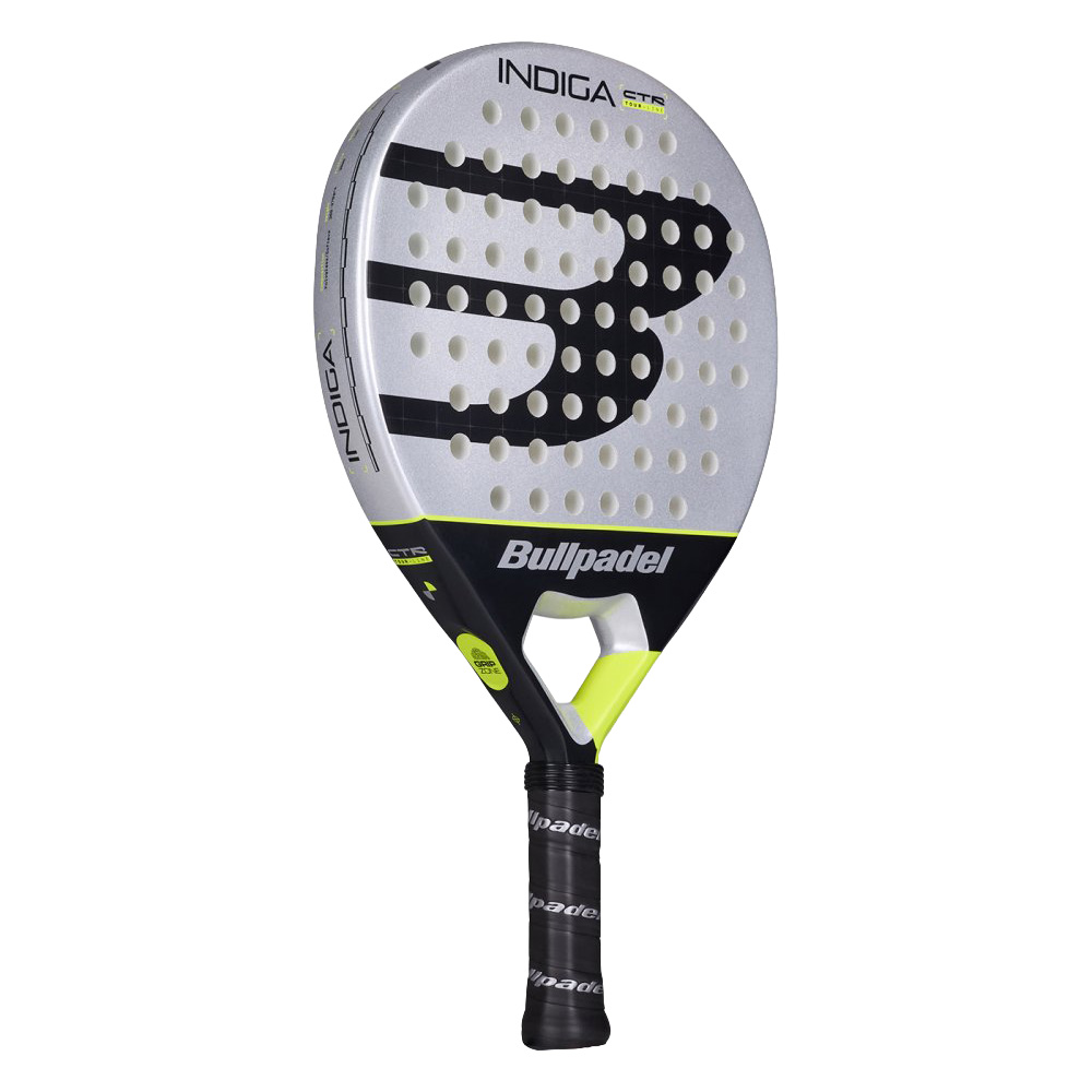 Ракетка для падела, начинающих, карбон Bullpadel Indiga Control 26 494417 серо-черный
