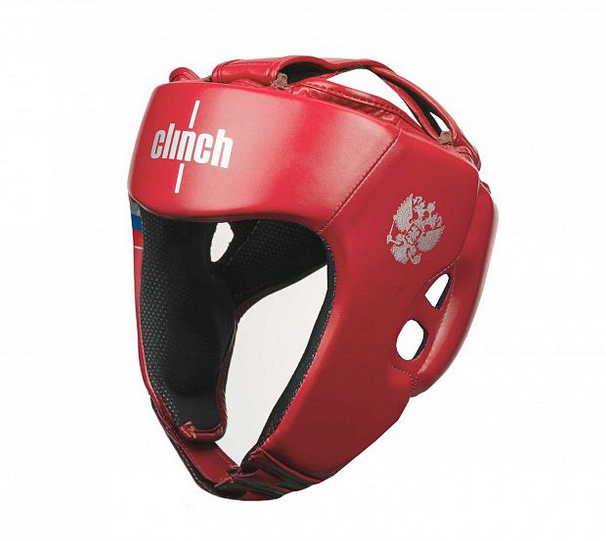 Шлем боксерский Clinch Olimp Dual C113 красный