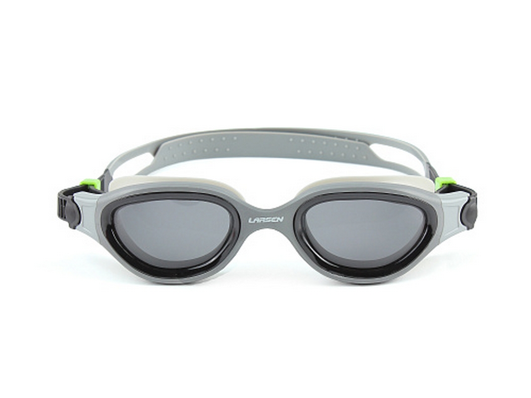 Очки плавательные Larsen GG1711 dark Smoke\Silver\Black