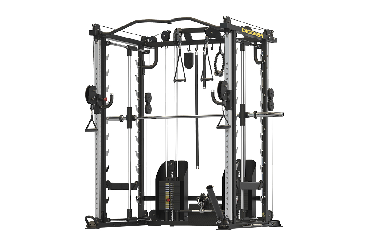 Мультикомплекс с 3d машиной Смита Hasttings Digger HD009-7 | Premium Fitness