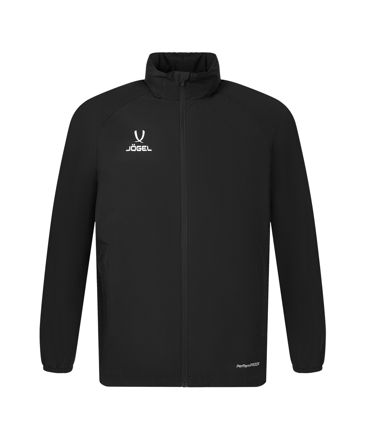 Куртка ветрозащитная Jogel PREMIER PerFormPROOF FZ Rain Jacket, черный