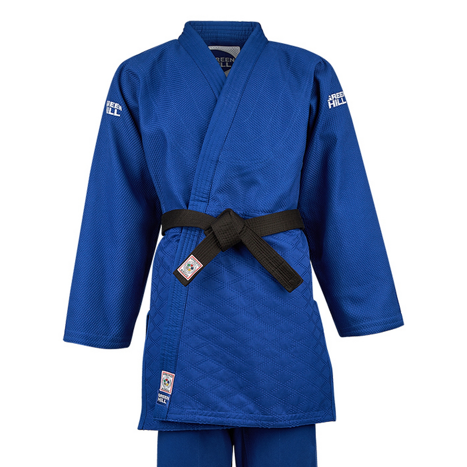 Кимоно Дзюдо Green Hill SUPER одобрено IJF, 2024 JSS-10212EU7 синий