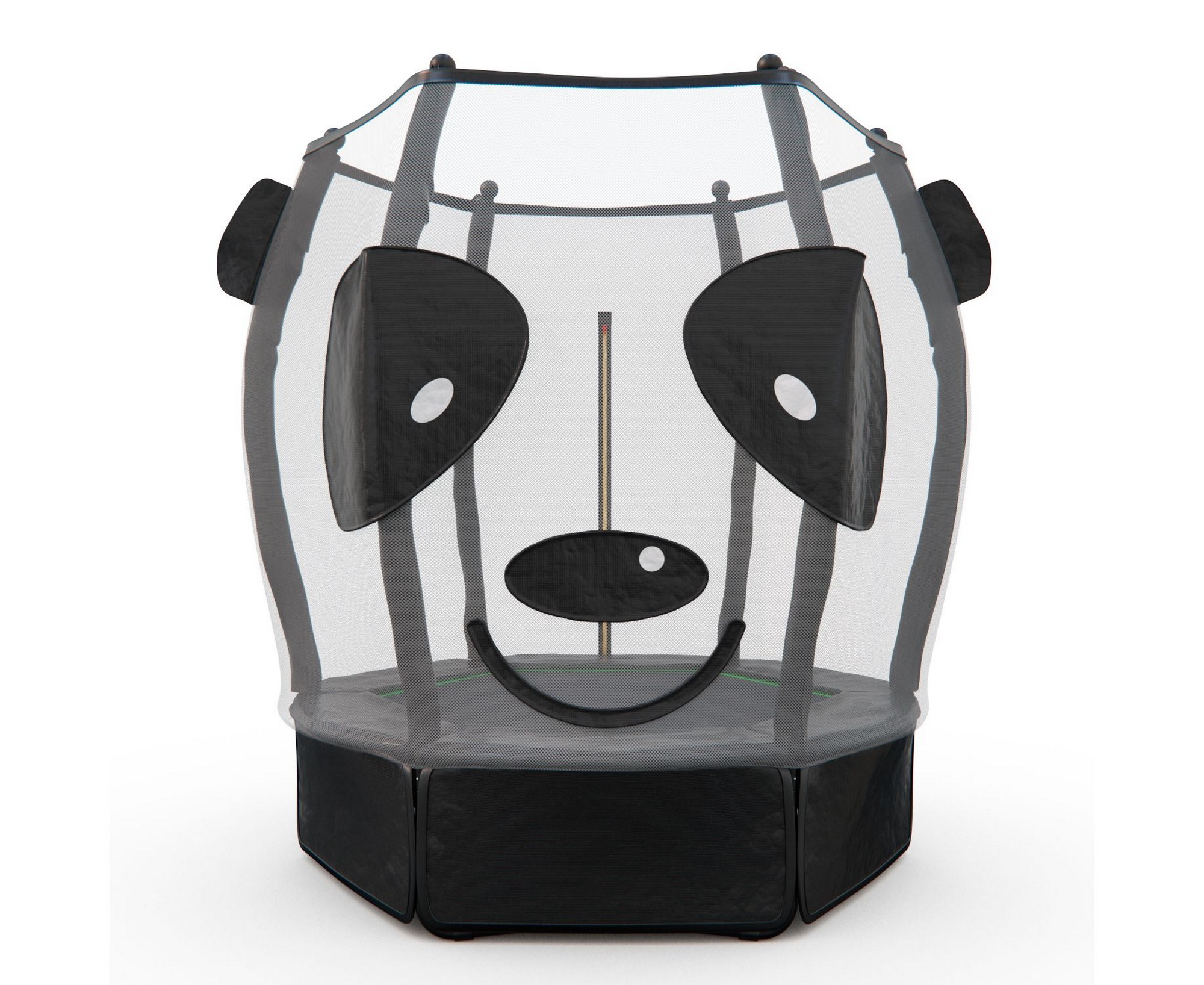 Батут детский с сеткой DFC ANIMALS PANDA 55" TX-B7108