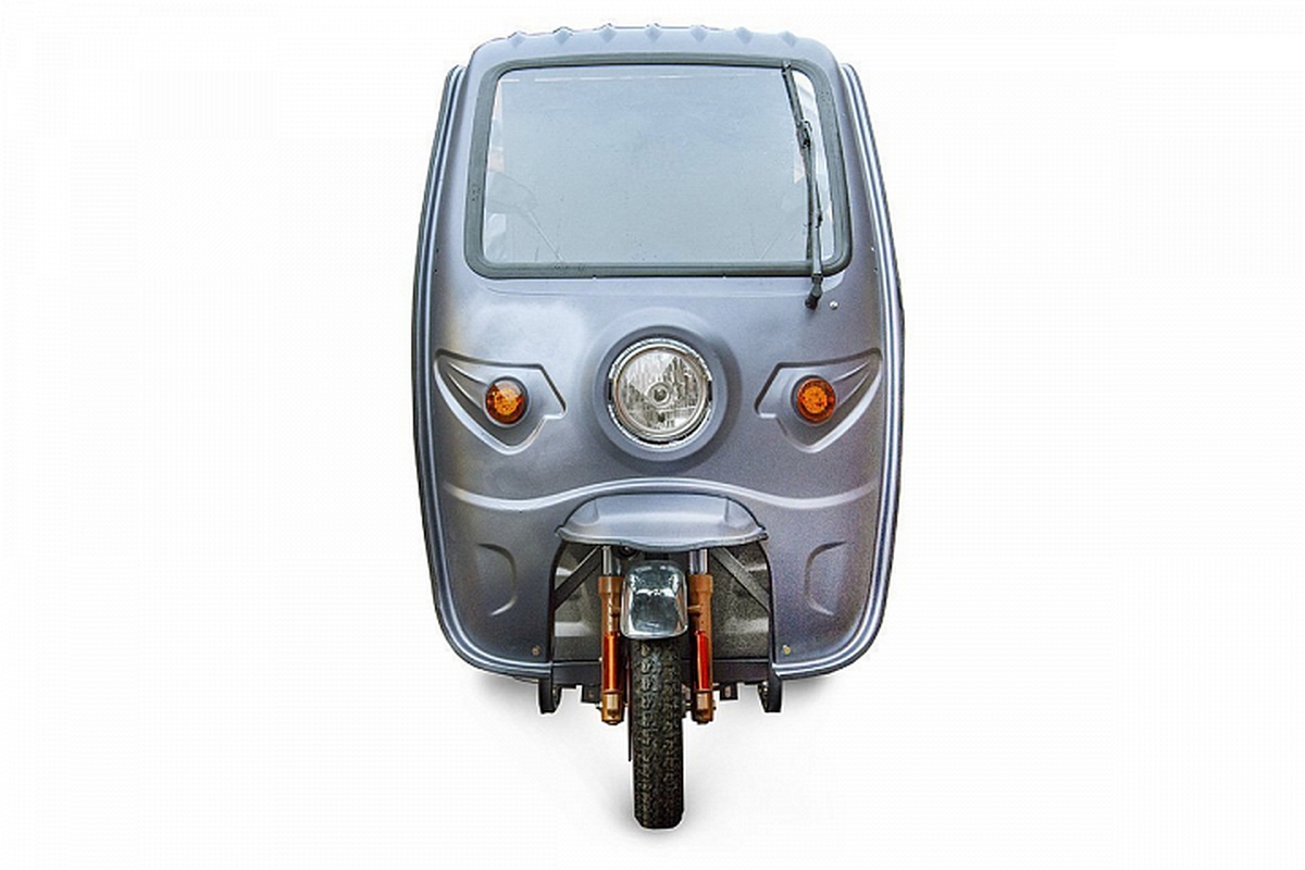 Грузовой электротрицикл RuTrike Глобус 1500 60V/1000W 023370-2574 серый