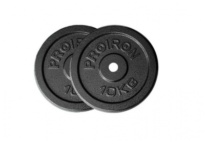 Набор чугунных дисков 2х10кг PROIRON НЧД2100