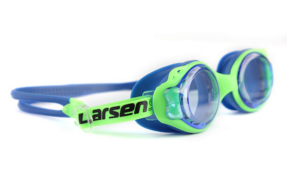 Очки плавательные детские Larsen DS-GG209 green\blue