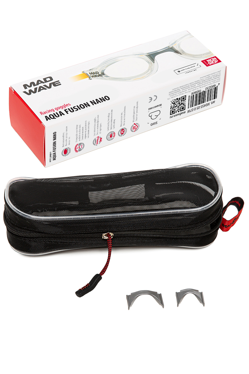 Стартовые очки Mad Wave Aqua fusion Nano M0455 05 0 07W Оранжевый