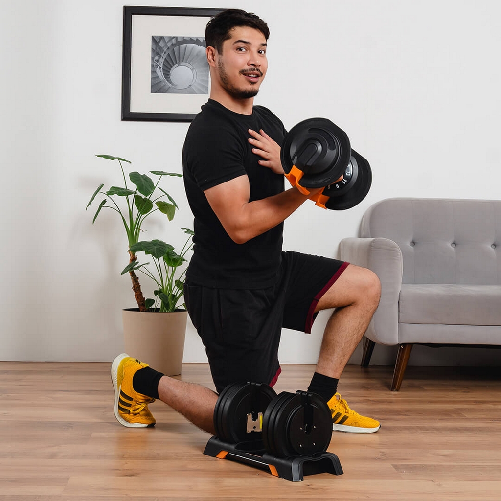 Регулируемая гантель 24 кг GENAU Best Dumbbell