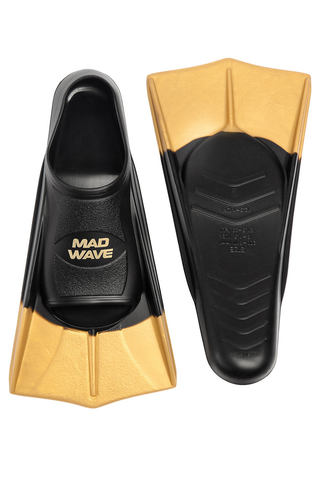 Ласты Mad Wave Fins Training M0747 10 18W золото