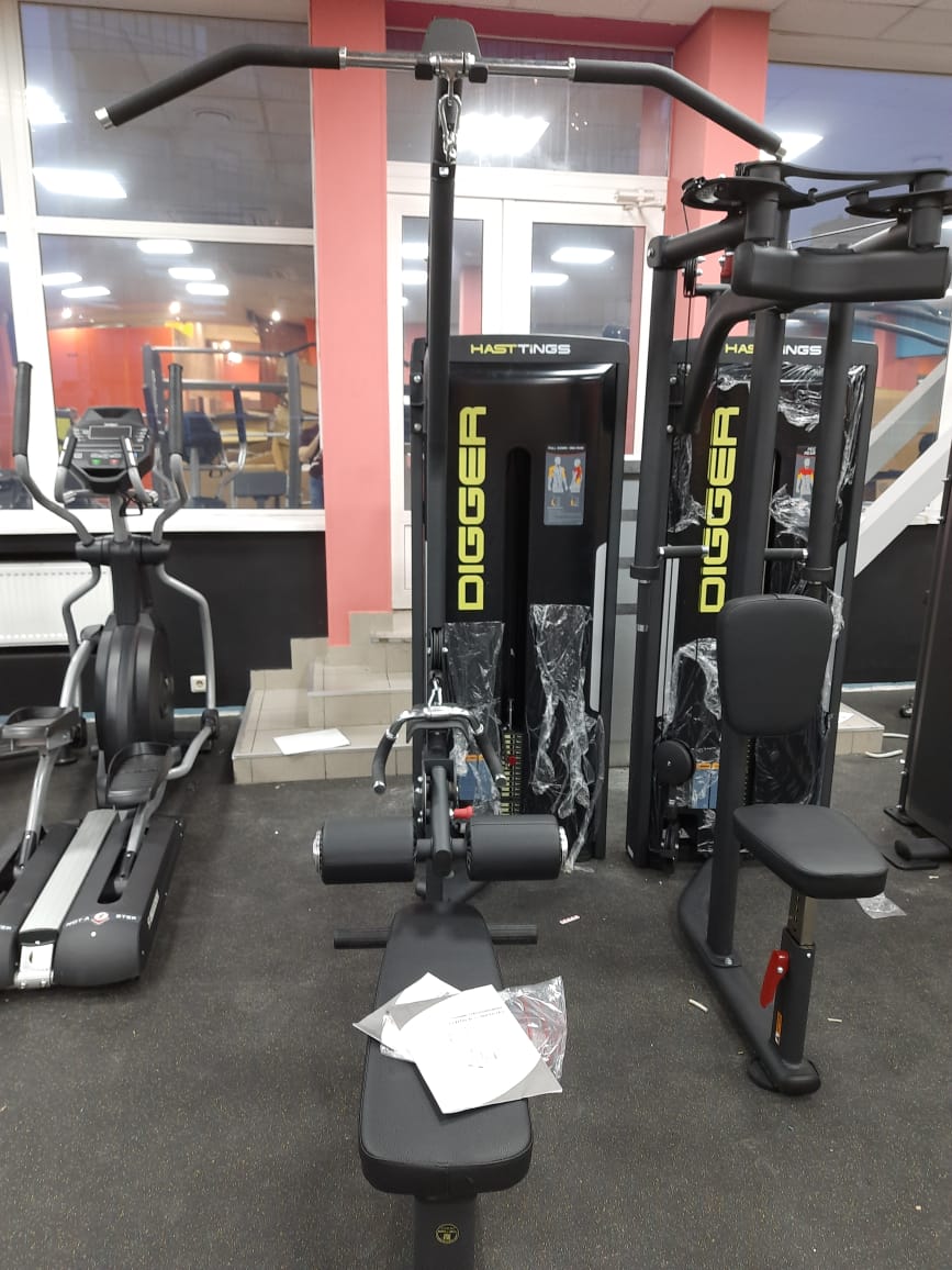 Тяга вертикальная и горизонтальная Hasttings Digger HD026-1 | Premium Fitness