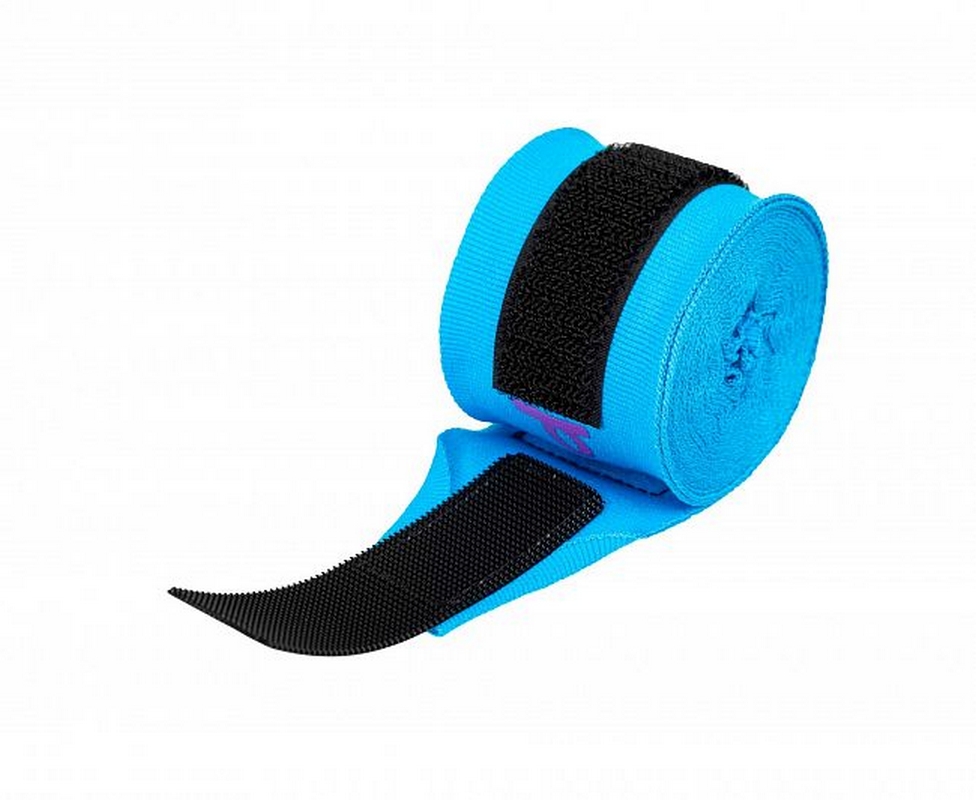 Бинты боксерские, длина 3,5 м Clinch Boxing Hand Wrap Undefeated C240 светло-синий
