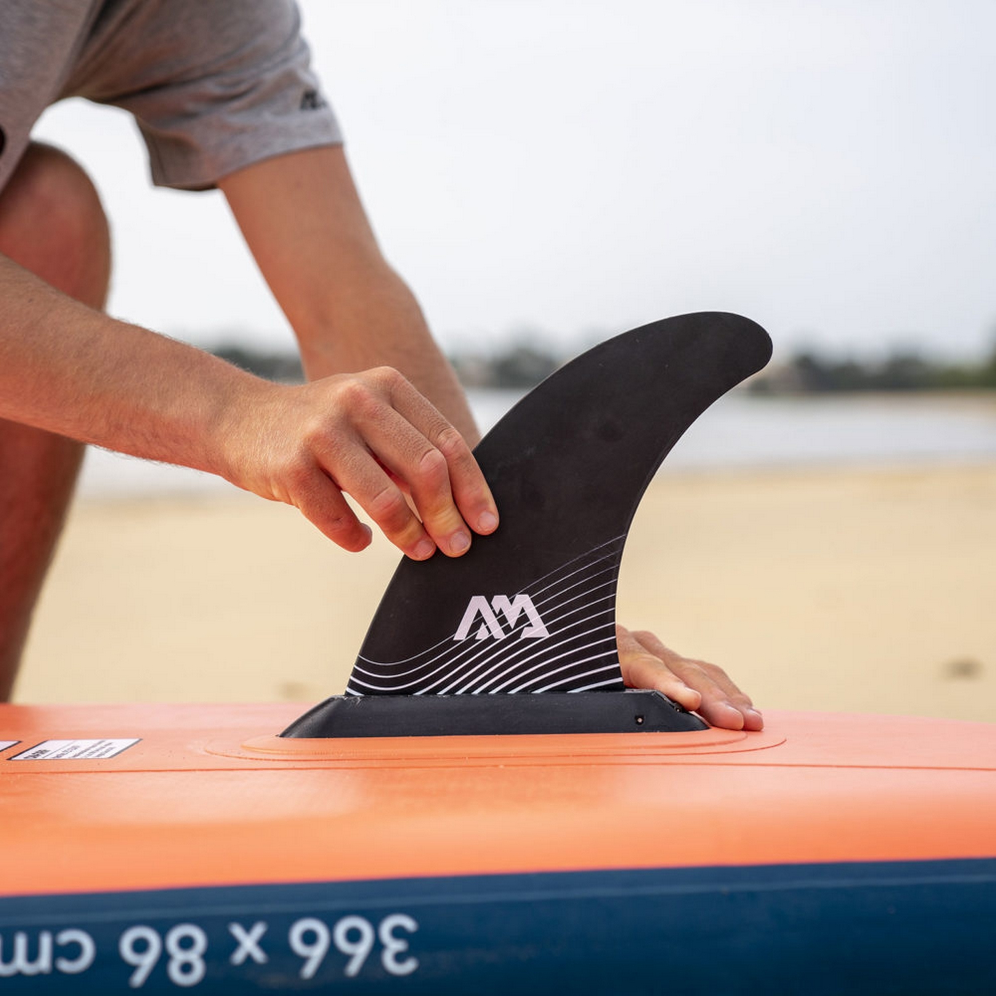 SUP-доска 366х86х15см, насос, лиш, киль, ремнабор, сумка, до 180кг Aqua Marina Atlas BT-23ATP