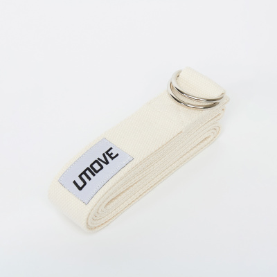 Ремень для йоги UMOVE Yoga Stretching Strap YS24-WM молочный
