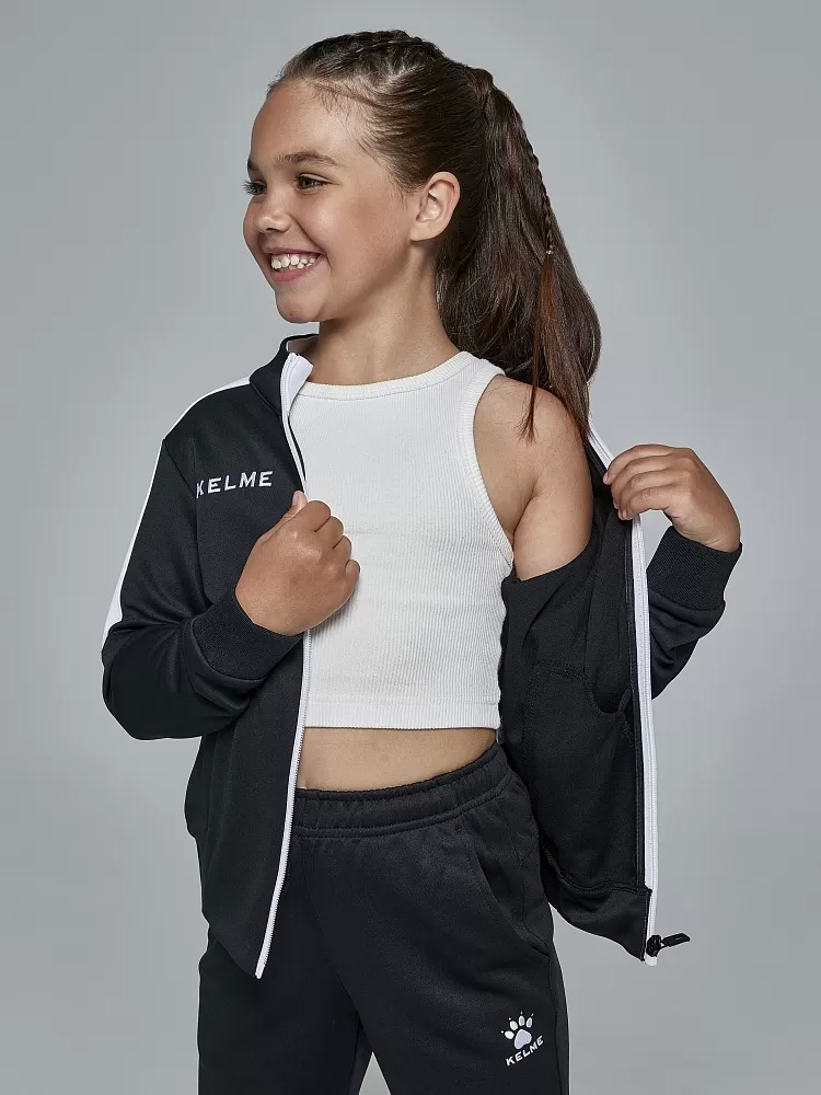 Детский спортивный костюм Kelme Tracksuit 3773200-003 Black