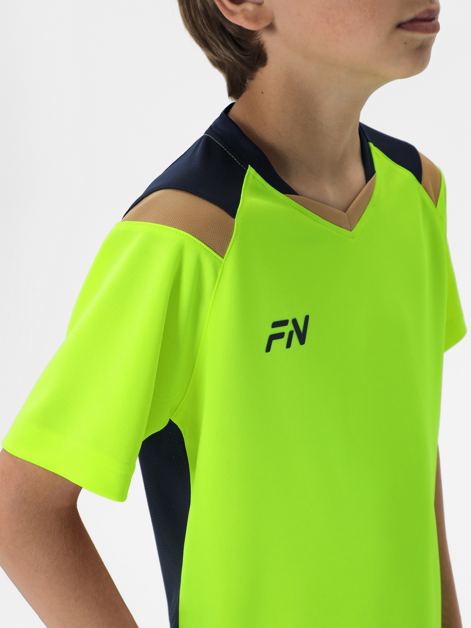 Детская футбольная форма FN Orbital Kid KFN4261019-905 Neon\Dark Blue
