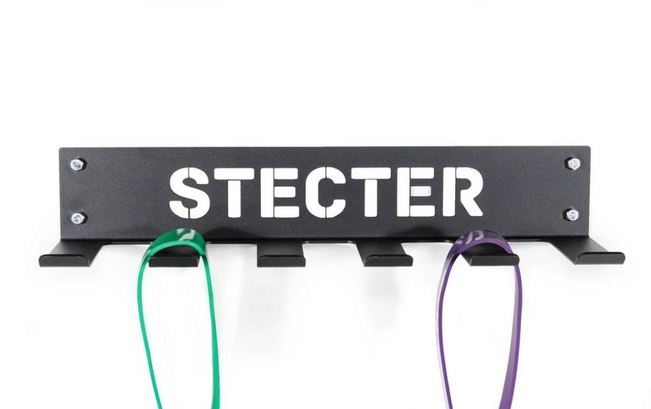 Кронштейн для резиновых петель и тяжелоатлетических ремней Stecter