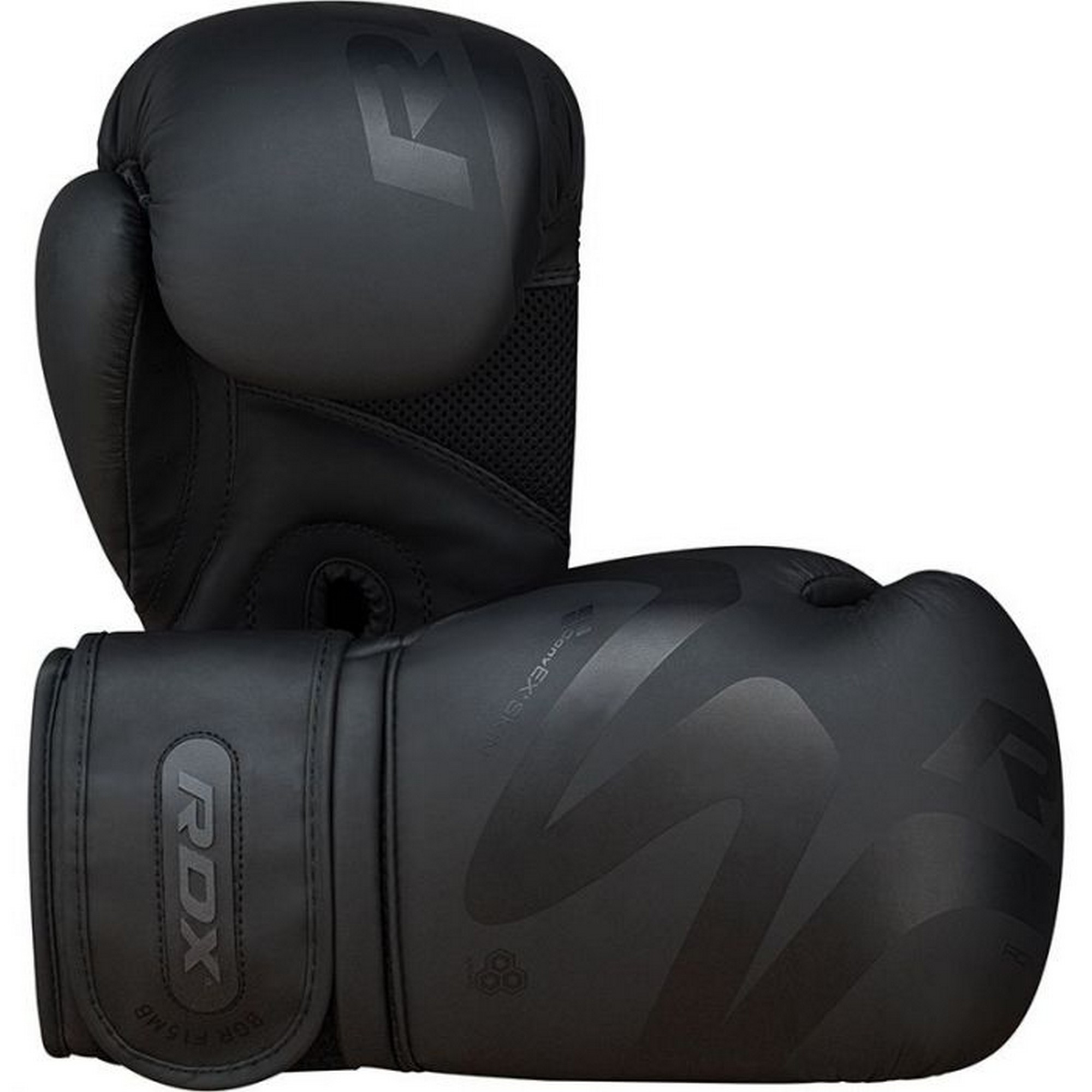 Перчатки тренировочные RDX BGR-F15MB-16OZ черный матовый
