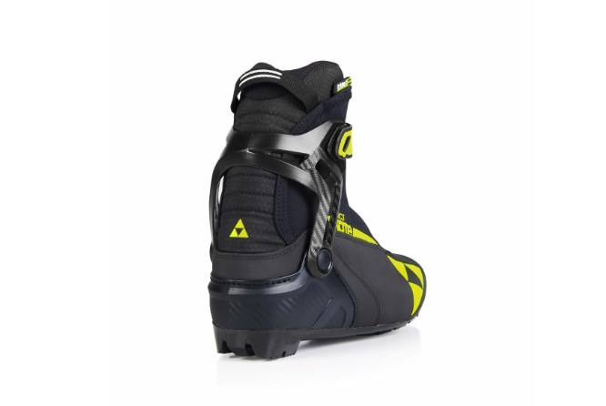 Лыжные ботинки Fischer NNN RC3 Skate (S15621) (черный/желтый)