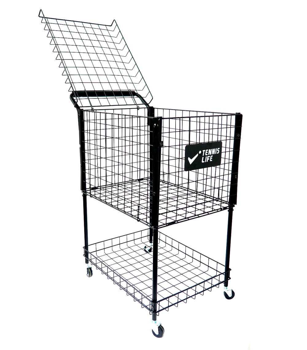 Корзина тренерская, металлическая Tennis Life TL325 чёрный