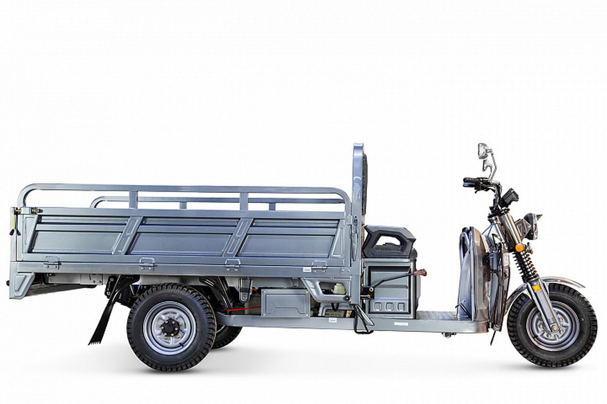 Грузовой электрический трицикл RuTrike Эксперт ПРО Плюс 2200 024609-2779 серый