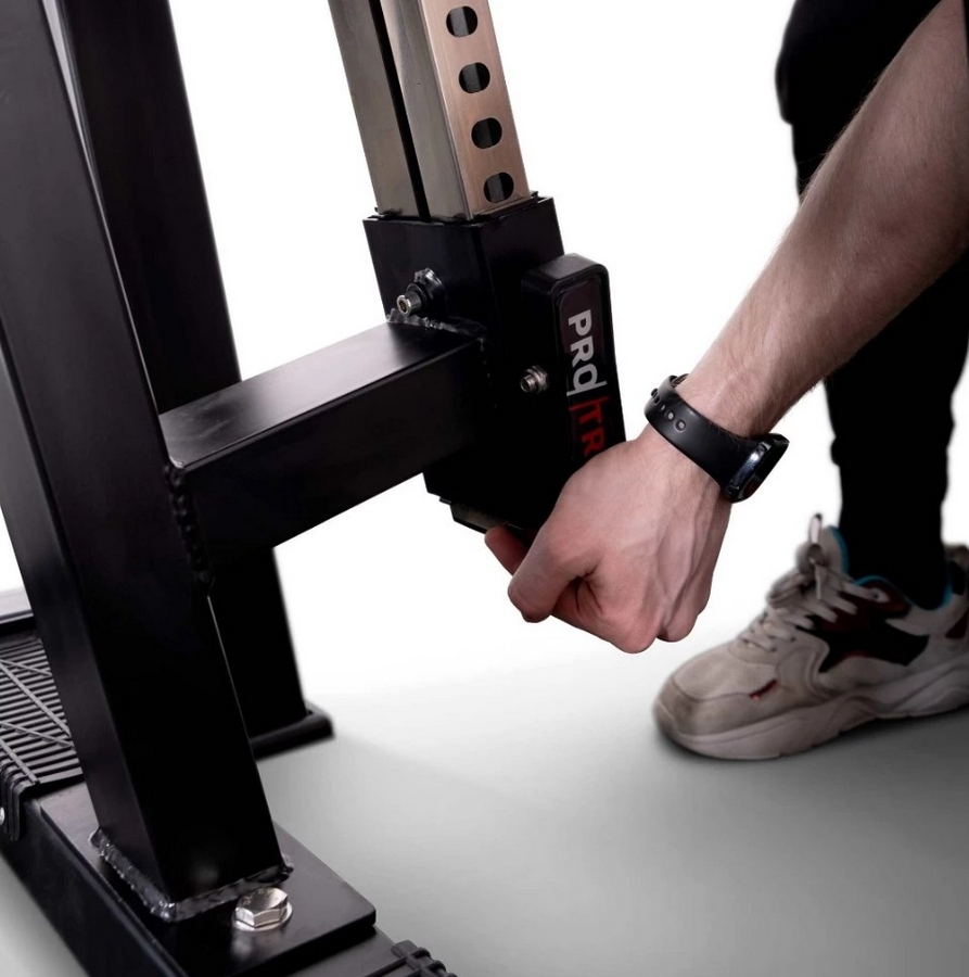 Скамья Скотта ProTrain PP120, полностью черная | Premium Fitness
