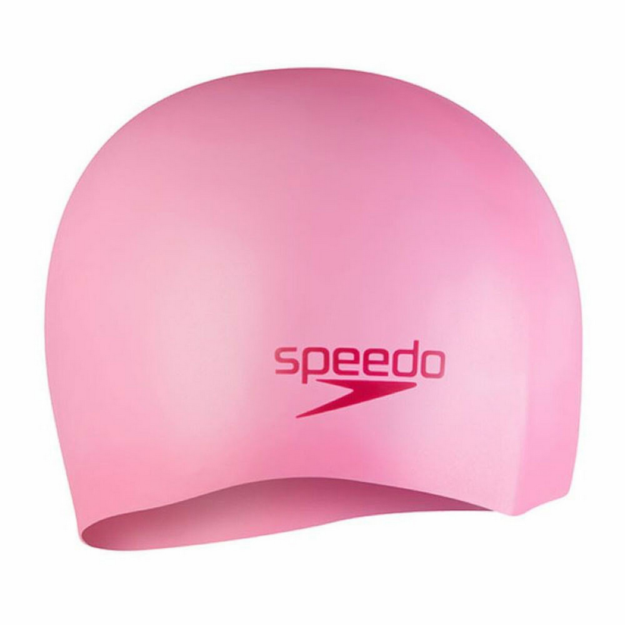 Шапочка для плавания детская Speedo Plain Moulded Silicone Cap Jr 8-7099015964 розовый