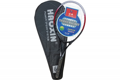 Ракетка для большого тенниса Любительская Sportex E43280-2 черно-красный