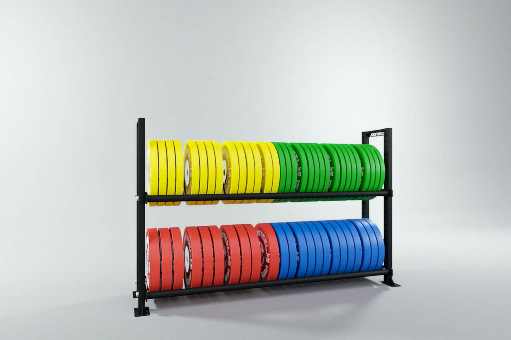 Стеллаж модульный YouSteel СТМ 1800-1200-диски | Premium Fitness