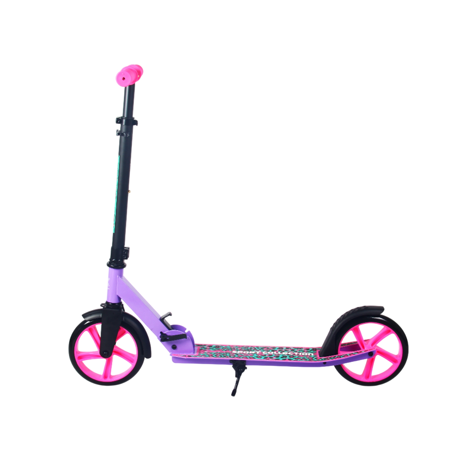 Самокат 200мм Sport Collection CK-SA200-4 pink (фонарь и наклейка в подарок)