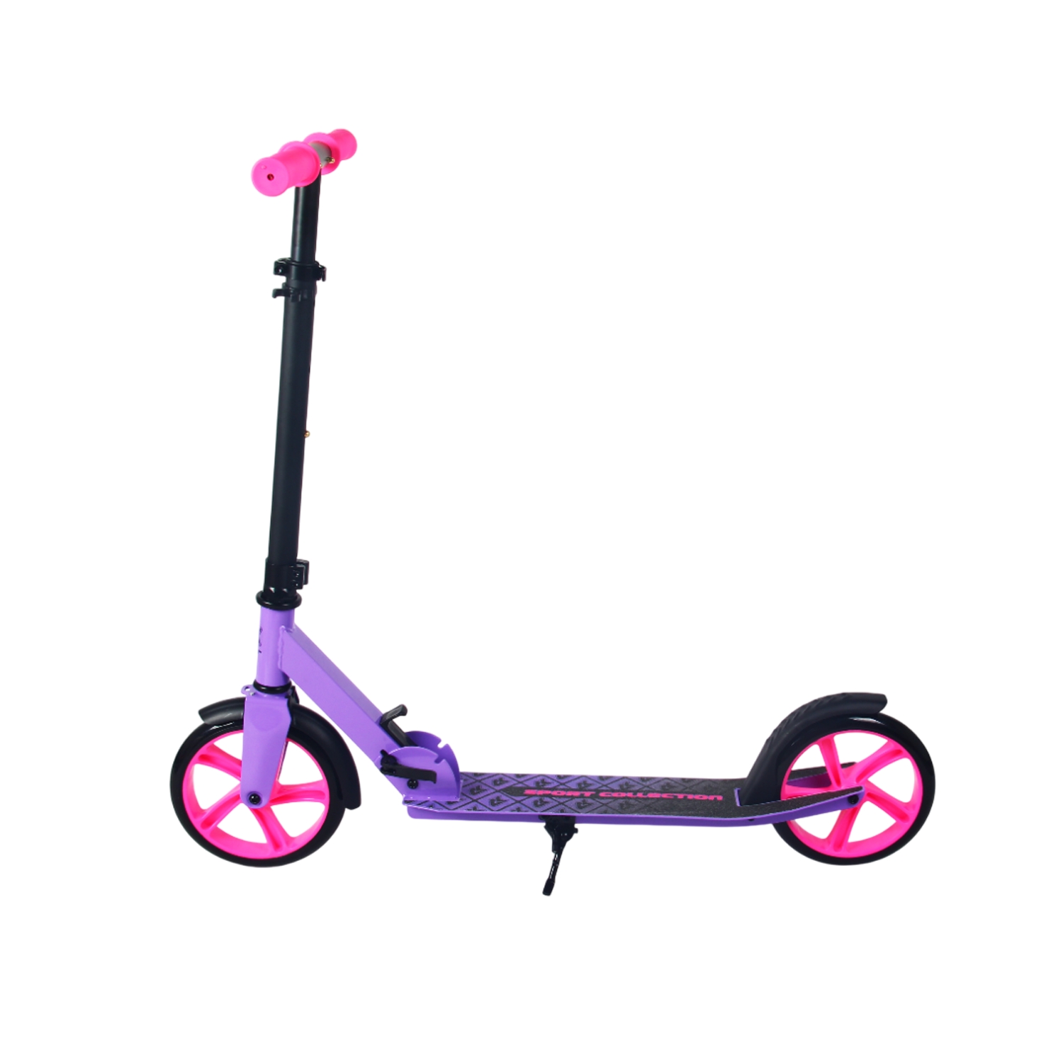 Самокат 200мм Sport Collection CK-SA200-2 violet (фонарь и наклейка в подарок)